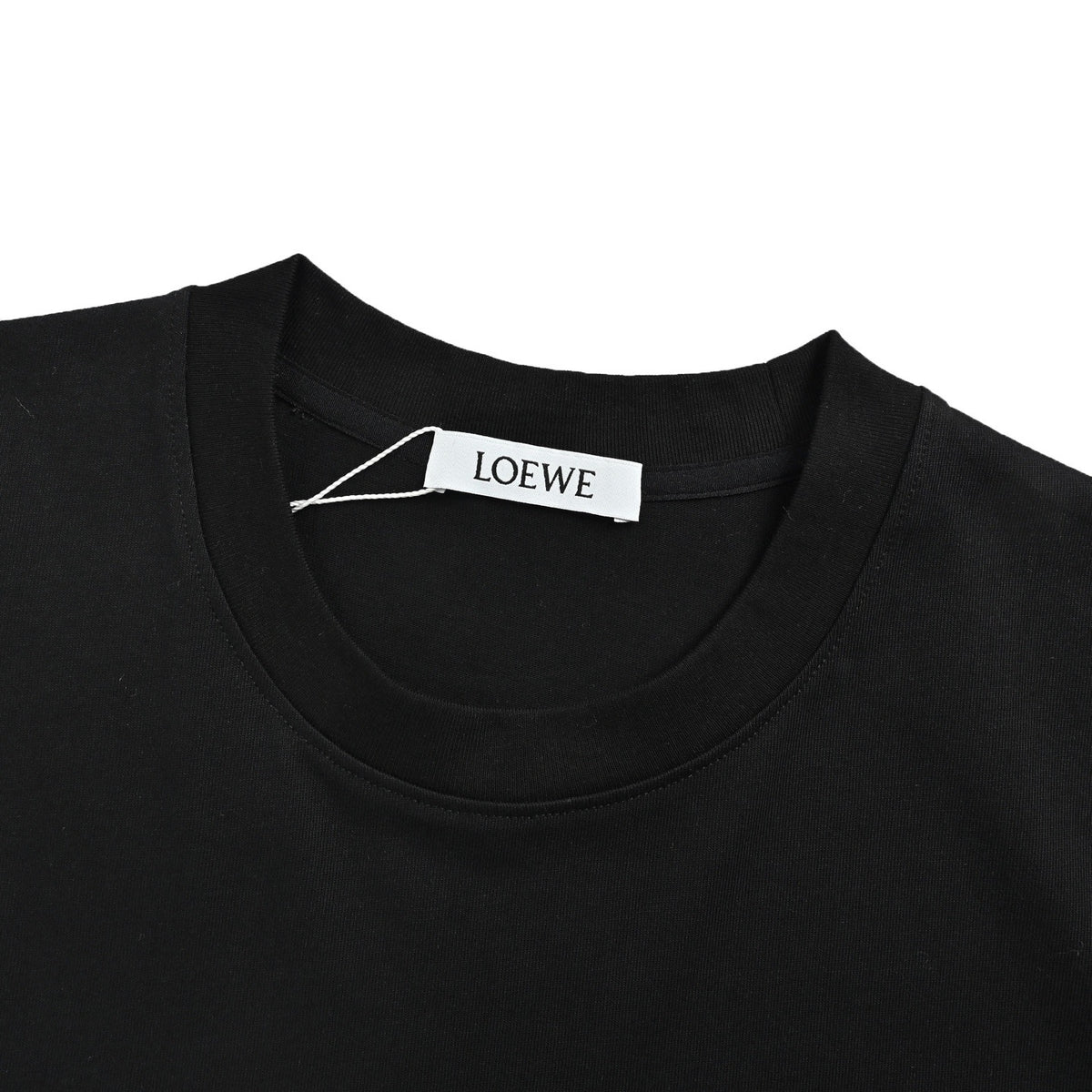 Loewe 26ss towel patch letter short sleeves