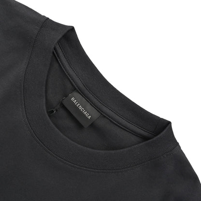 Balenciaga/Balanciaga 23ss 3M embroidered letters washed short sleeves