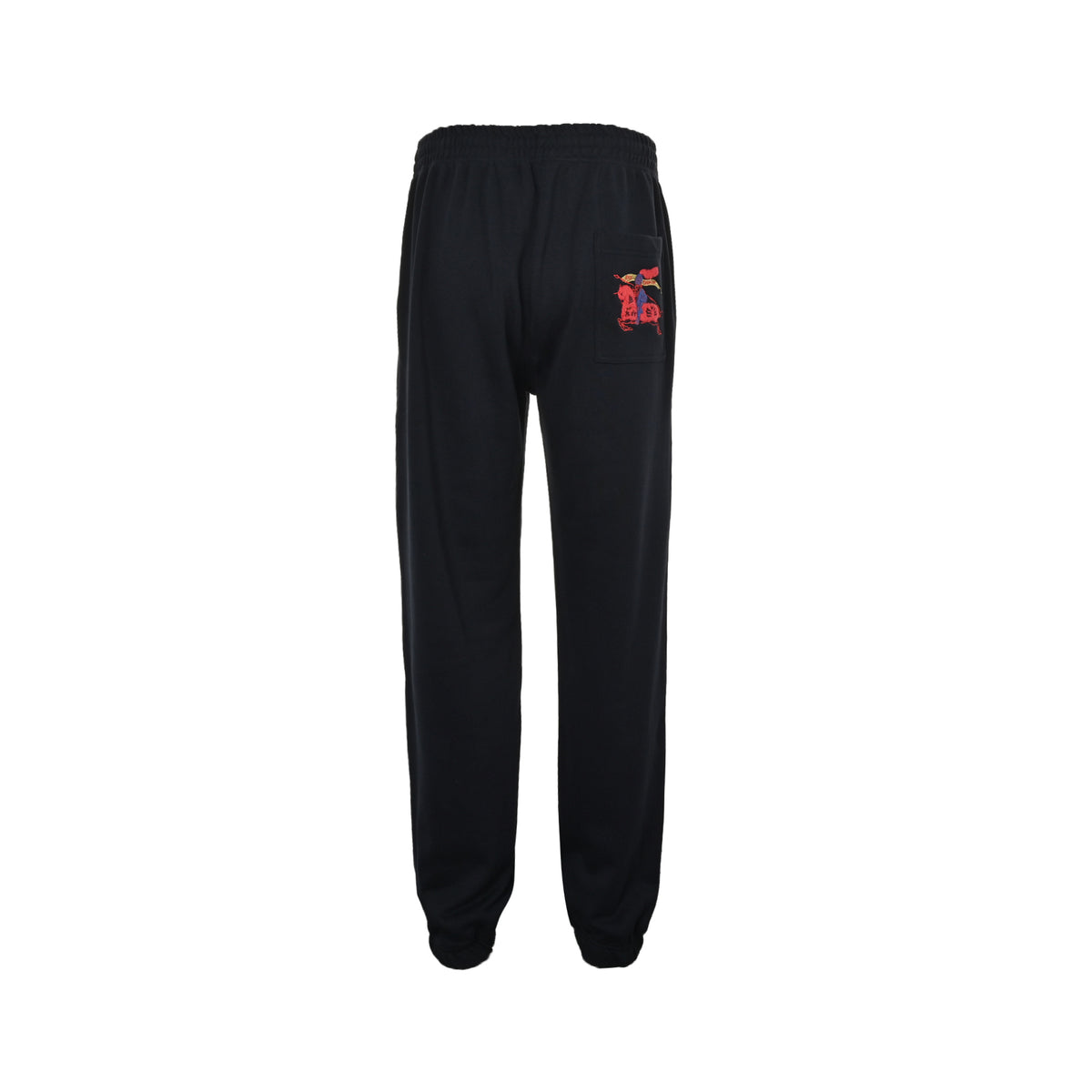 Burberry Year of the Horse New Year's Series flocked colorful embroidered war horse trousers