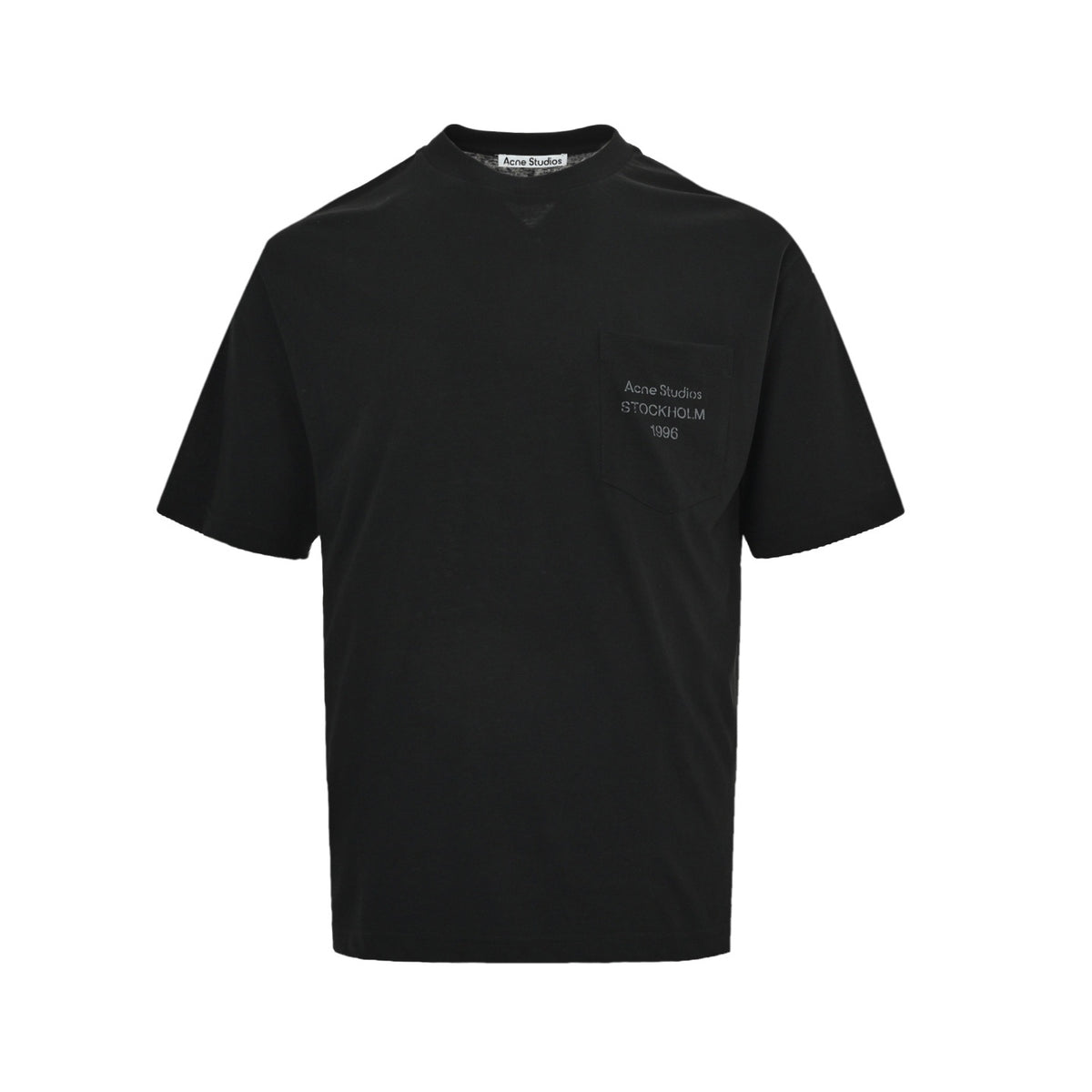 Acne Studios logo pocket print short sleeves