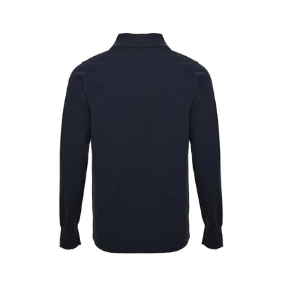 Burberry 25Fw war horse embroidered cashmere lapel Polo sweater