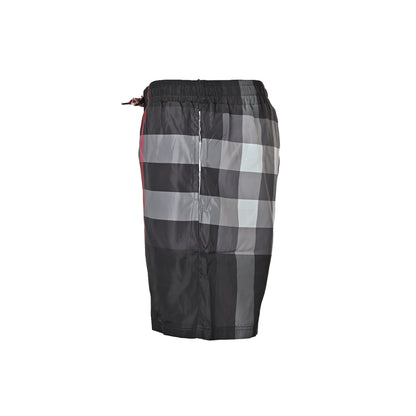Burberry plaid men's beach casual shorts
