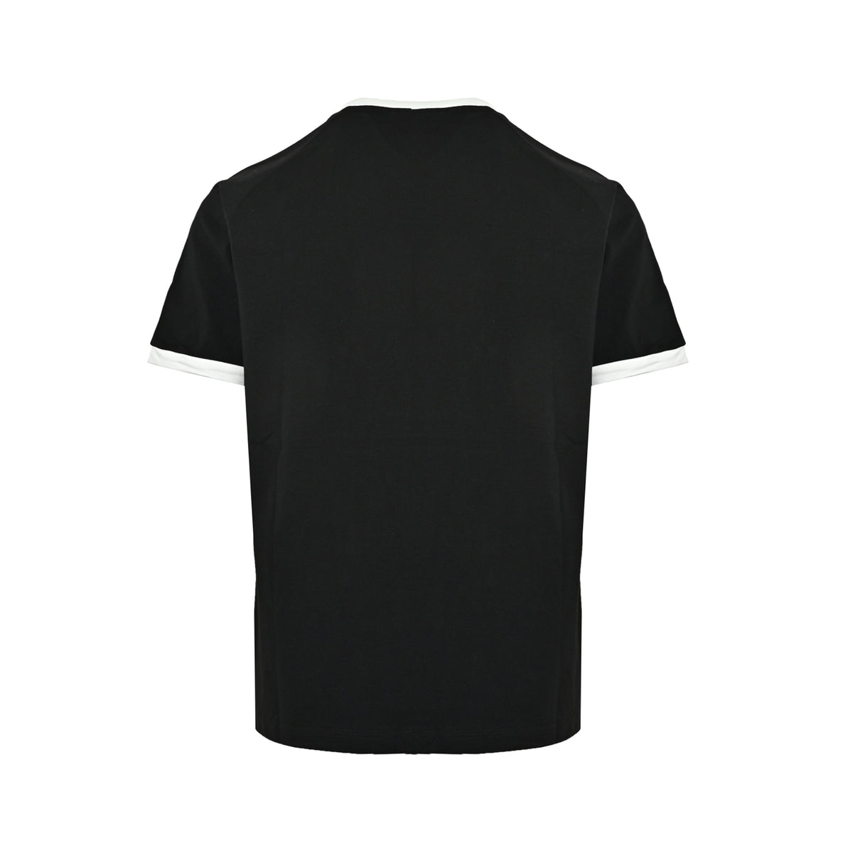 Adidas clover embroidered three-bar web short sleeves