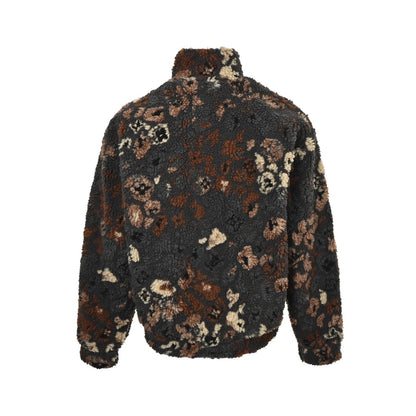 Louis Vuitton & Nigo floral reversible fleece and sherpa jacket