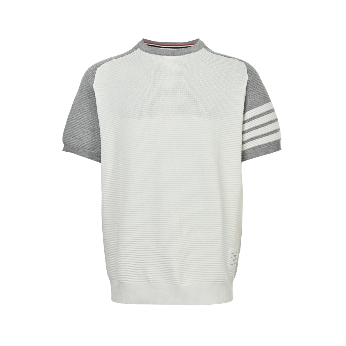 Thom Browne/Thom Brown water ripple waffle knit short sleeves