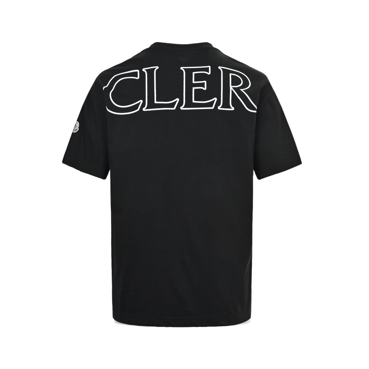 Moncler/Mask 26ss hollow large letters logo printed short sleeves