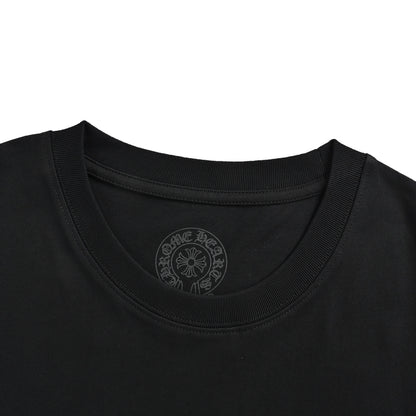 Chrome Hearts/Chrome Heart Pocket Cross Print Short Sleeve
