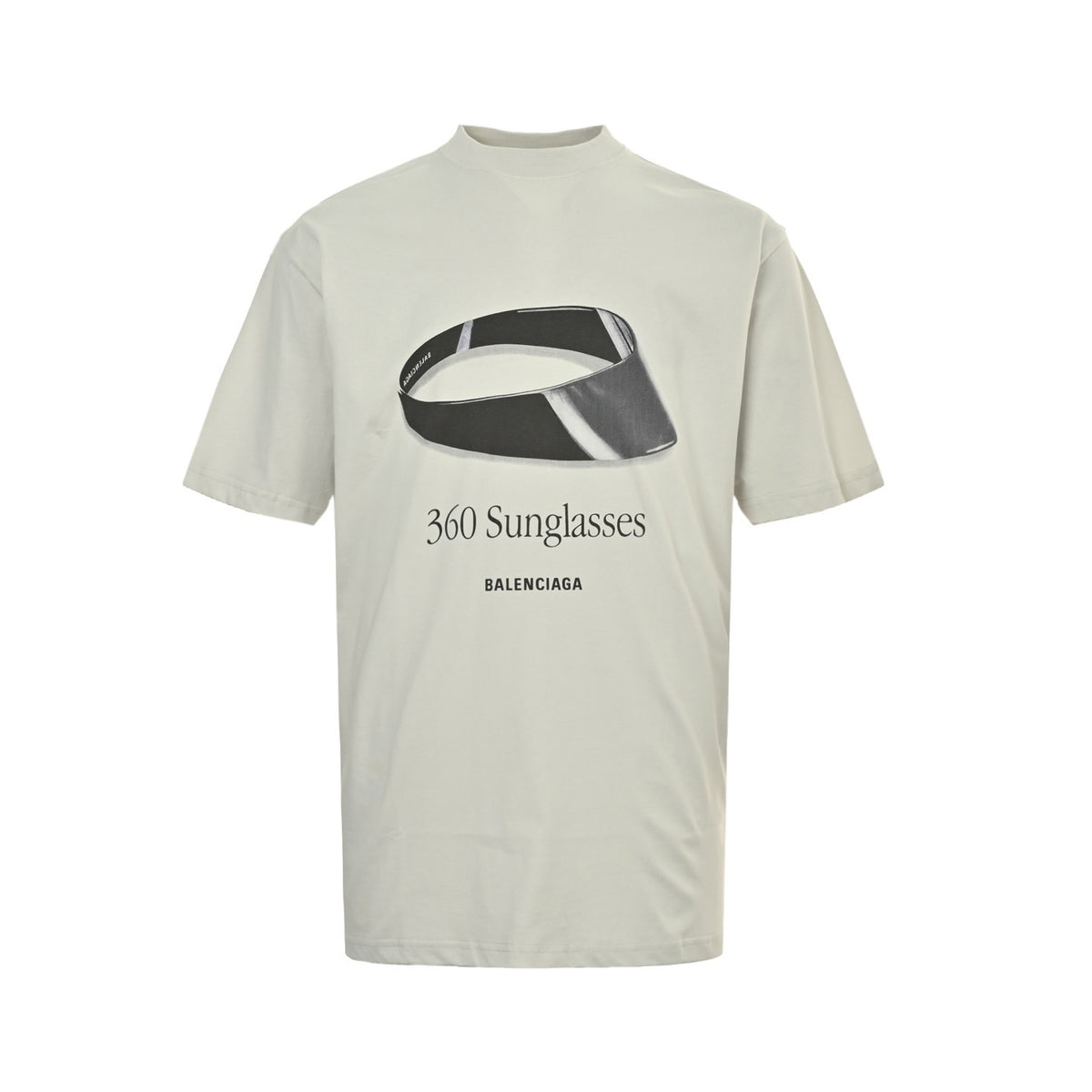 Balenciaga 25ss sunglasses printed short sleeves