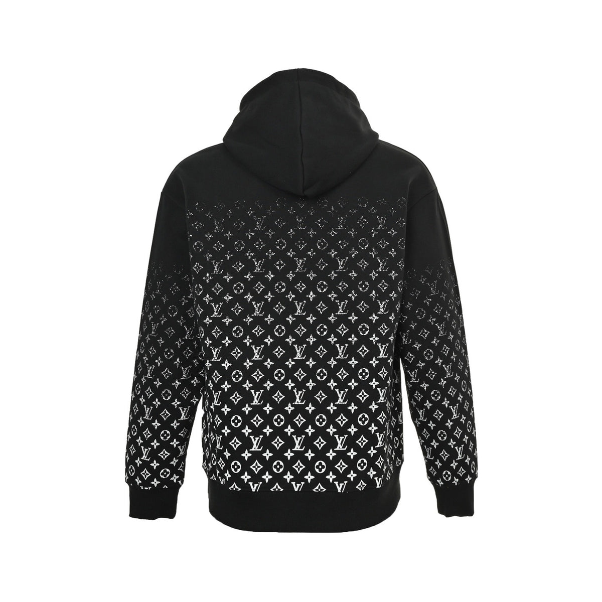 Louis Vuitton 25Fw presbyopic gradient print hooded sweatshirt