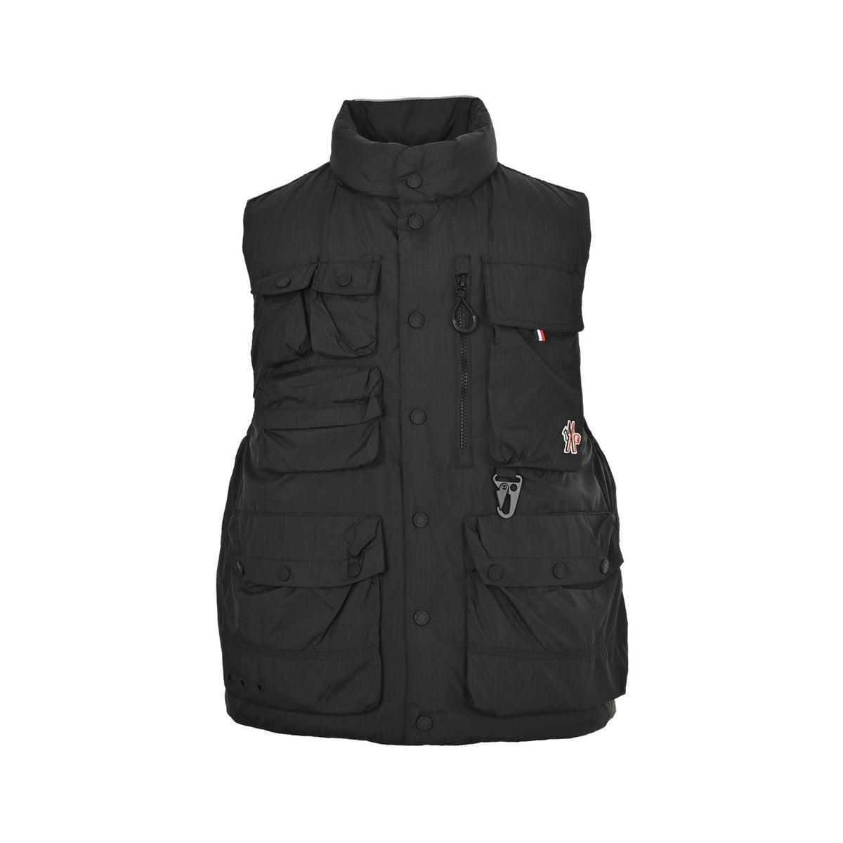 Moncler/Multi-pocket workwear down vest