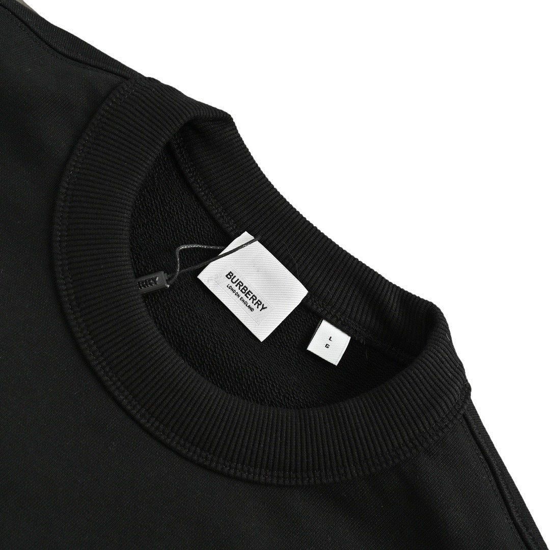 Burberry embroidered teddy bear round neck sweatshirt