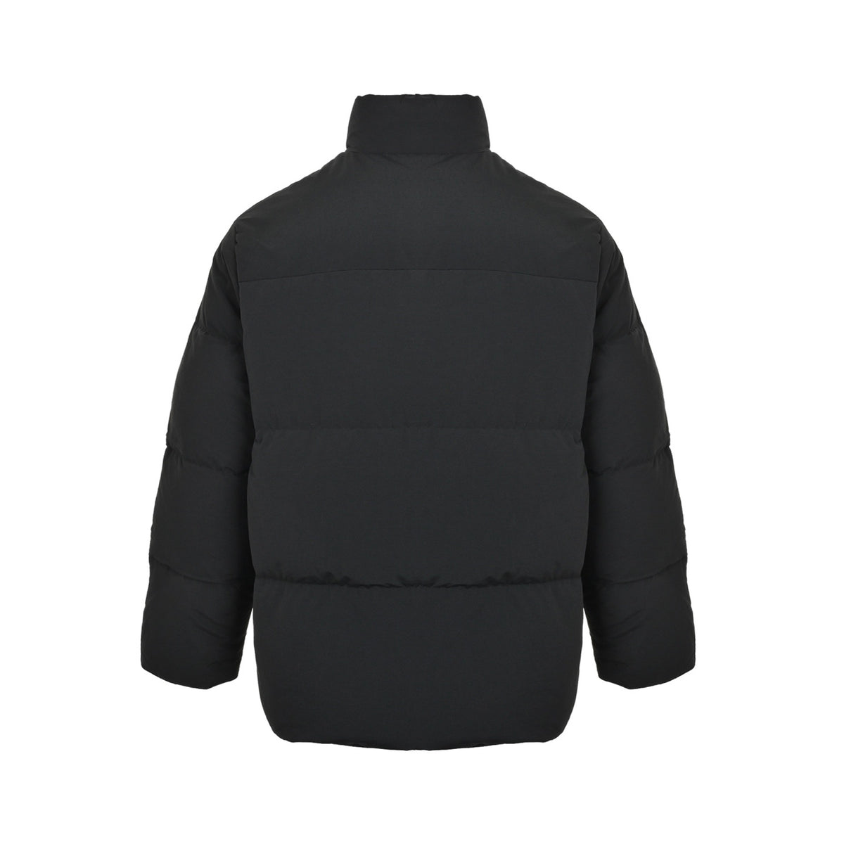 Prada triangle logo double pocket stand collar down jacket