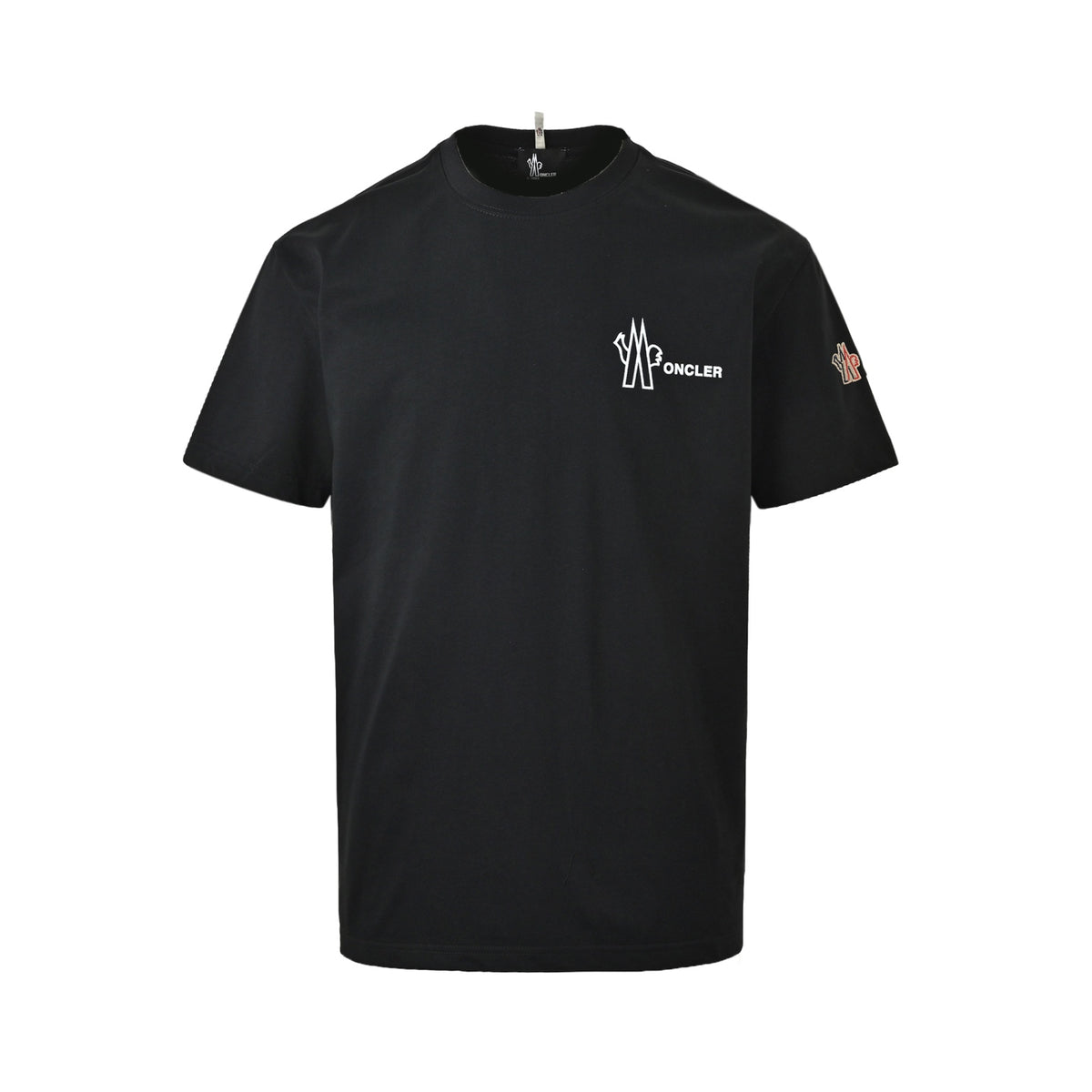 Moncler/muzzle 26ss short sleeves with letter logo on chest