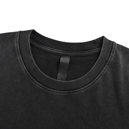 Chrome Hearts patch embroidered washed short sleeves