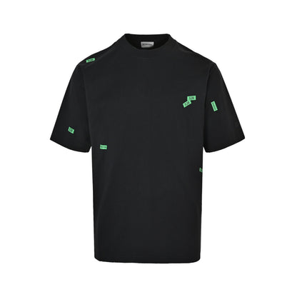 Balenciaga/Balanciaga 520 label printed short sleeves