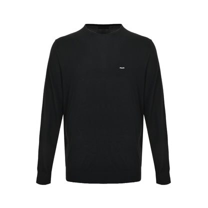 Prada small print knitted wool crew neck sweater