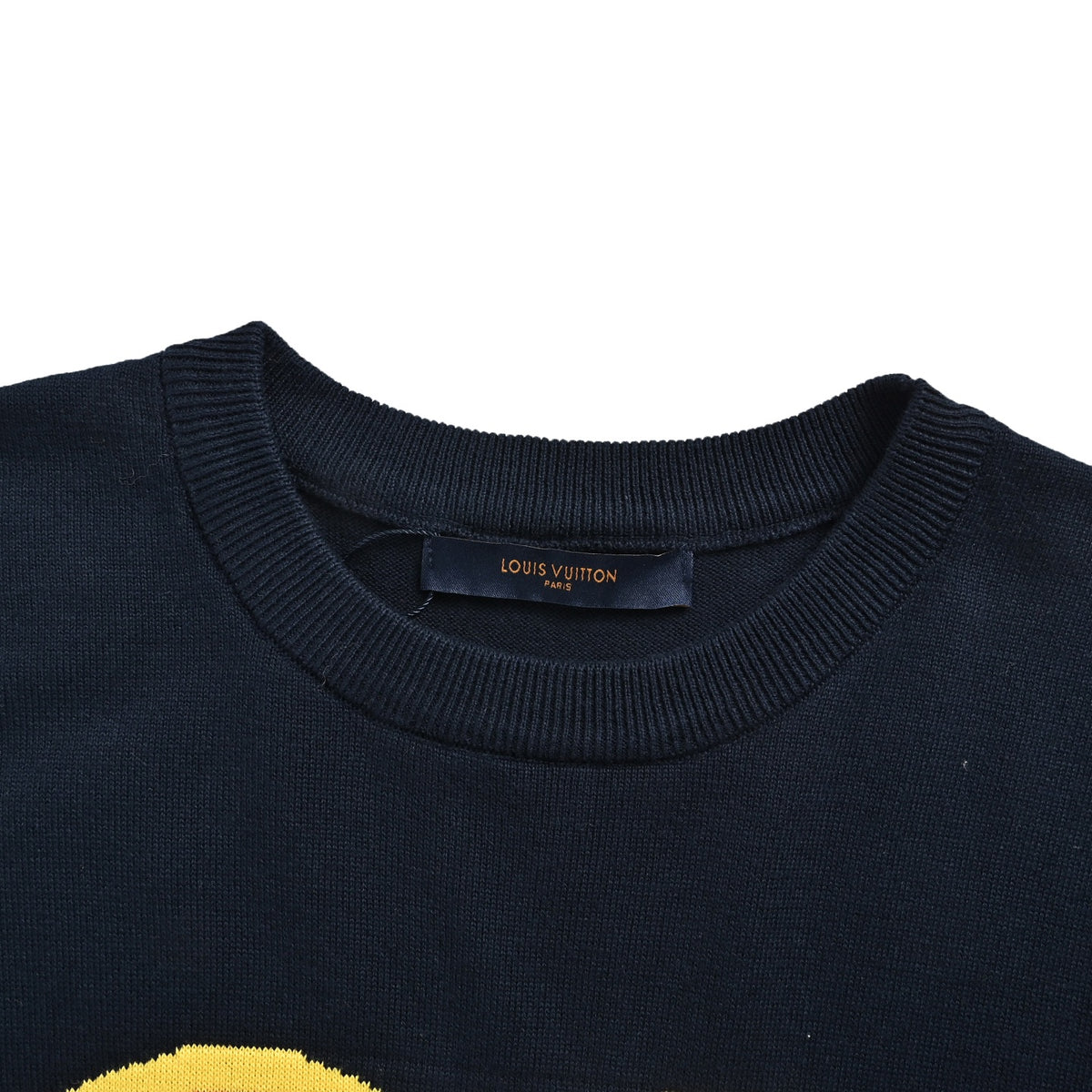 LouisVuitton/Louis Vuitton love jazz music trumpeter jacquard knitted short sleeves