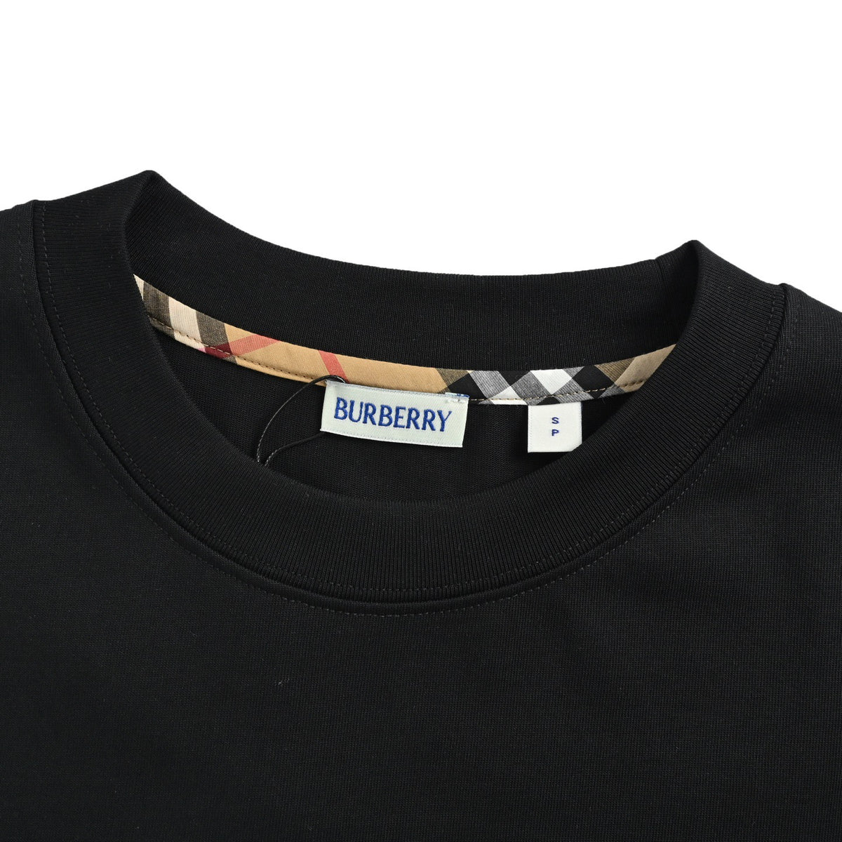 Burberry 25ss signature letters love horse embroidered short sleeves