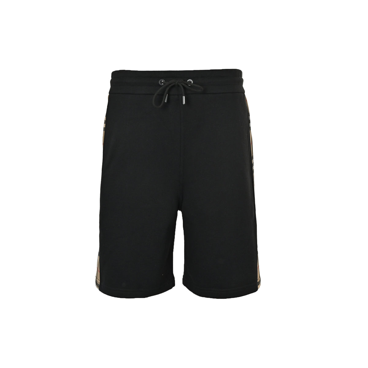 Burberry side plaid web shorts