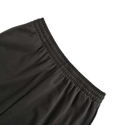 Balenciaga circle embroidered diagonal pocket shorts