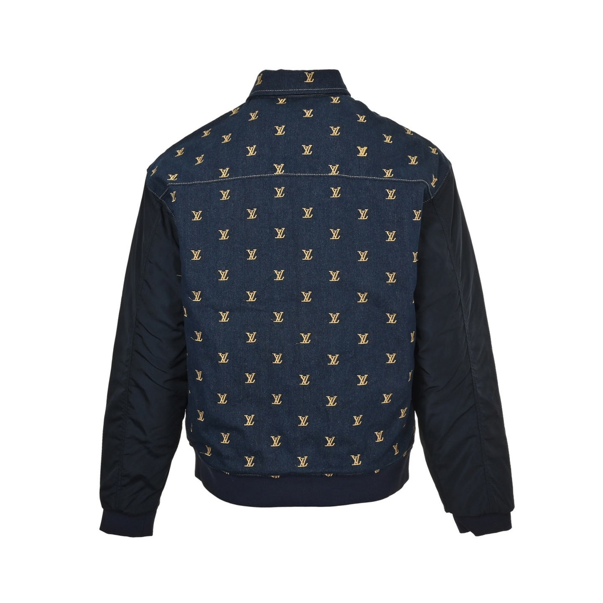 Louis Vuitton fully embroidered denim cotton jacket