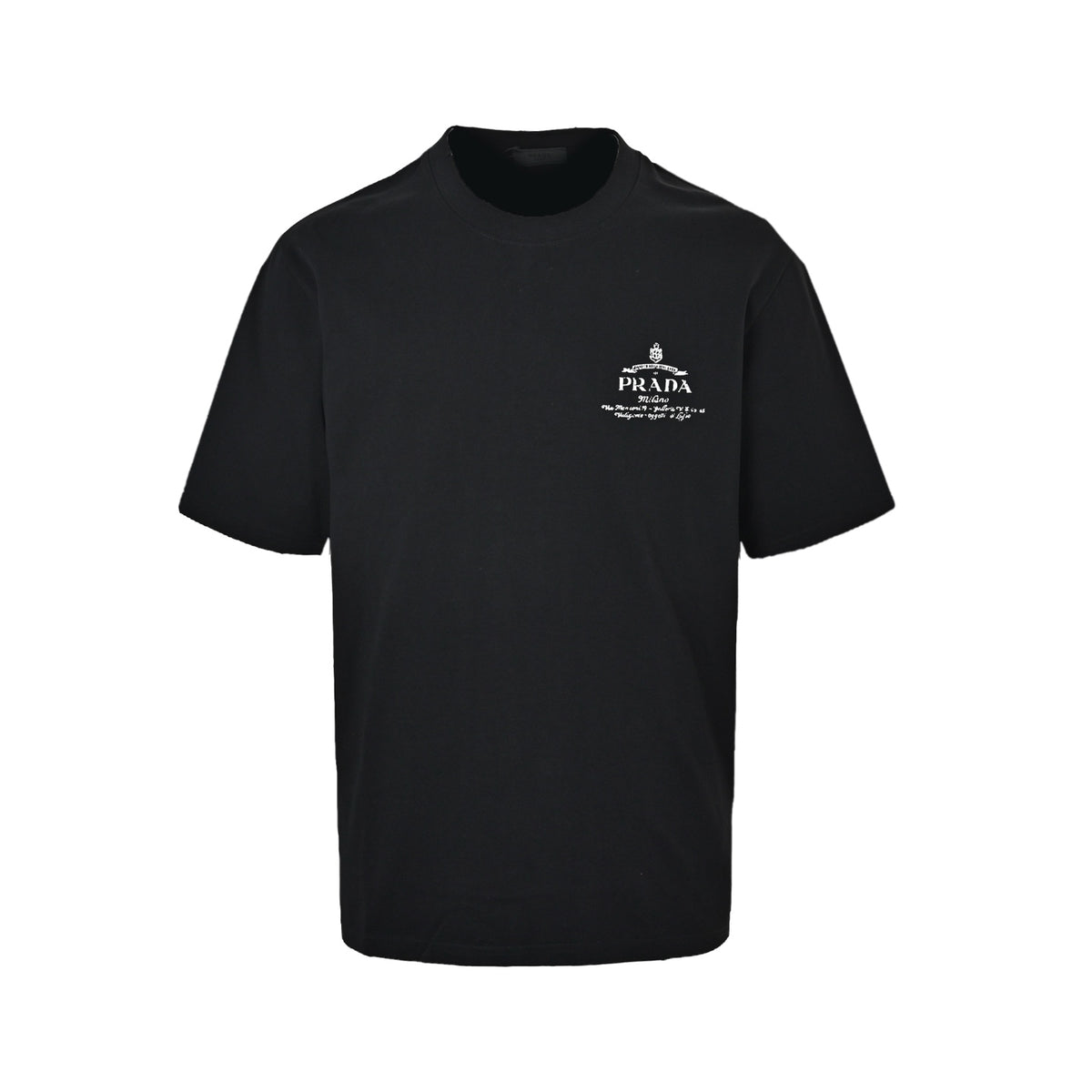 Prada letter logo short sleeves on chest