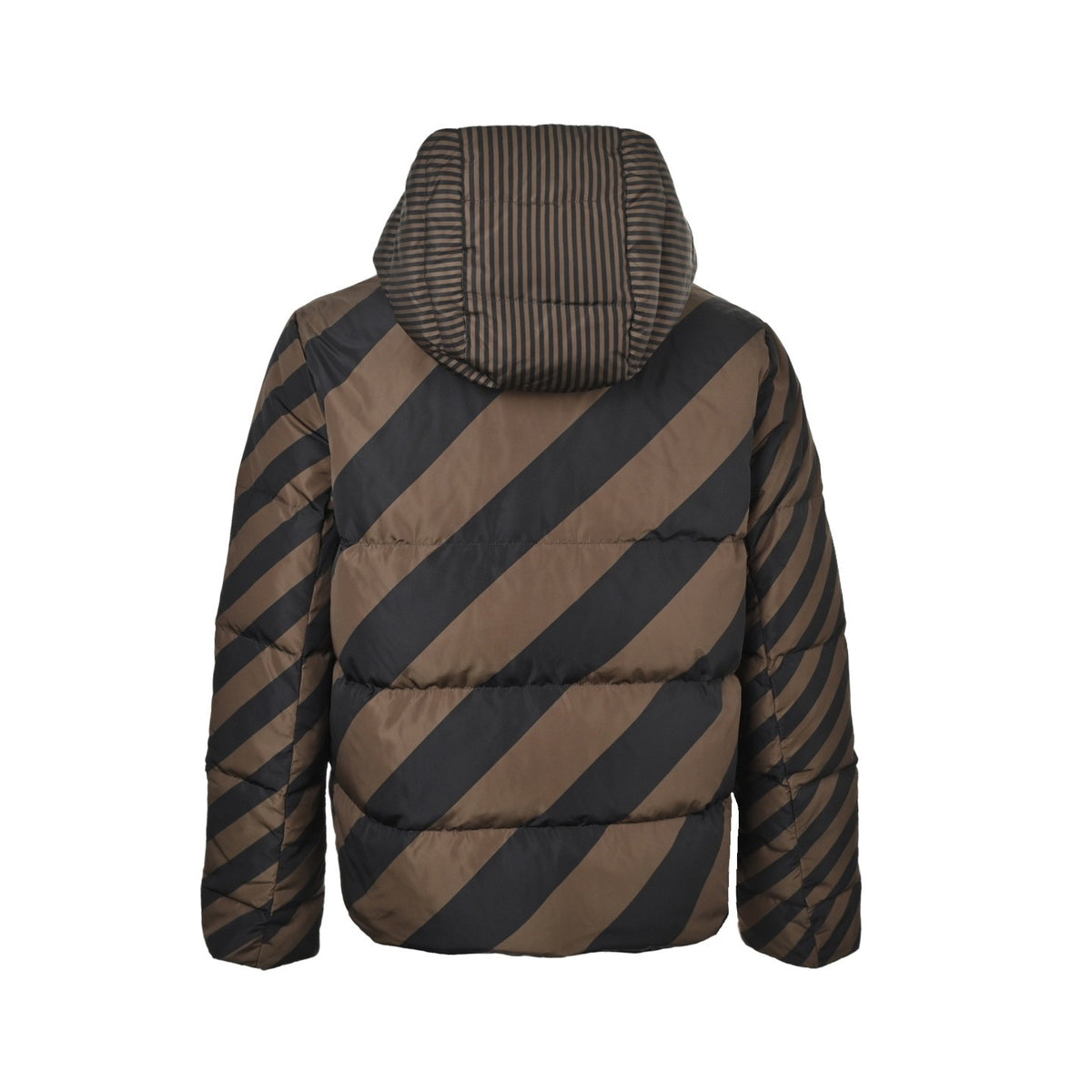 Fendi FF presbyopic reversible hooded down jacket