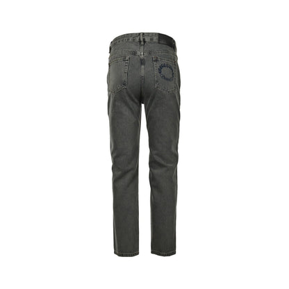 Burberry 23Fw wheat ear embroidered jeans