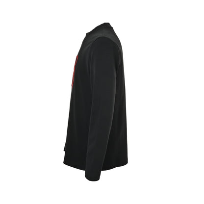 Loewe/Luo Yiwei 25Fw totem logo towel embroidered long-sleeved T-shirt