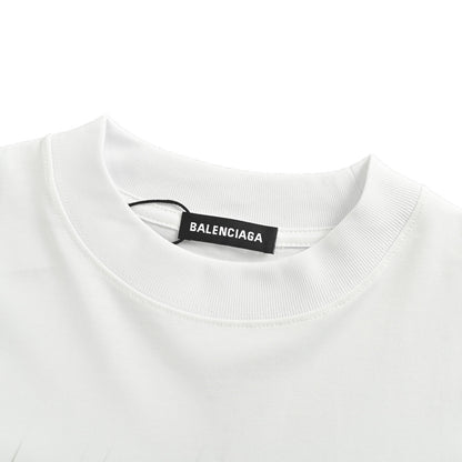 Balenciaga all-star portrait print short-sleeve