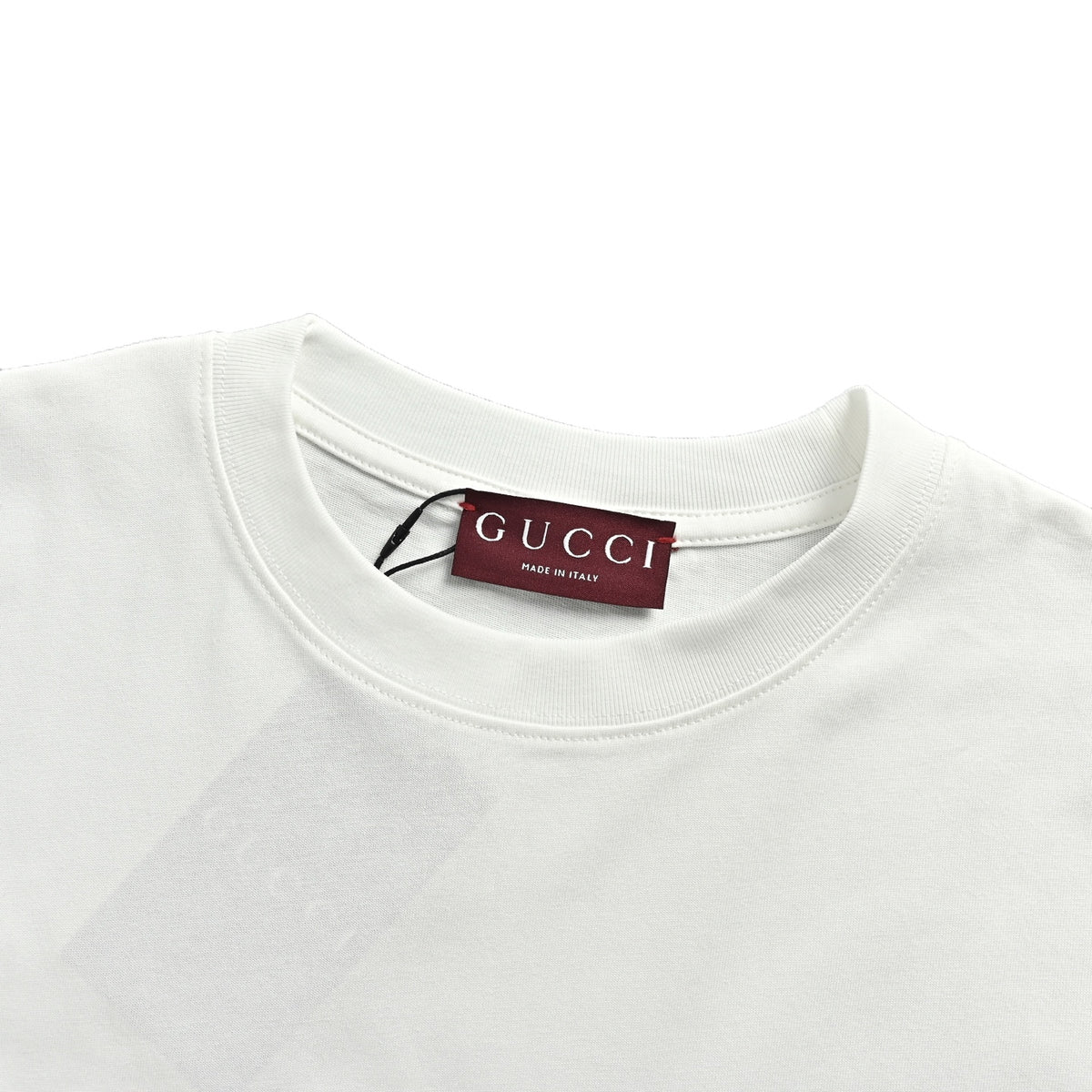 Gucci belt printed short sleeves