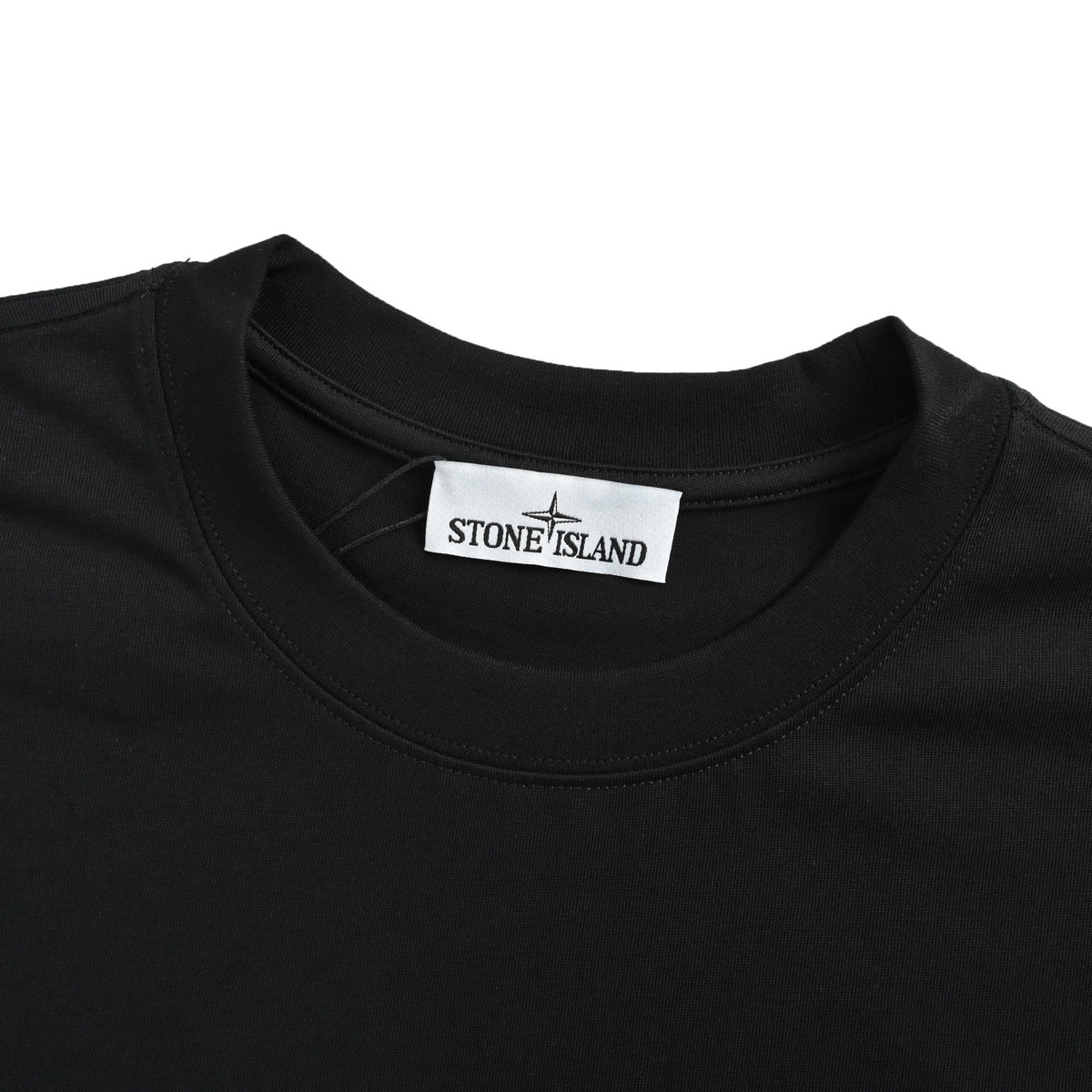 Stone Island 26ss fuzzy compass printed short sleeves on the back