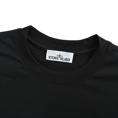 Stone Island 26ss fuzzy compass printed short sleeves on the back