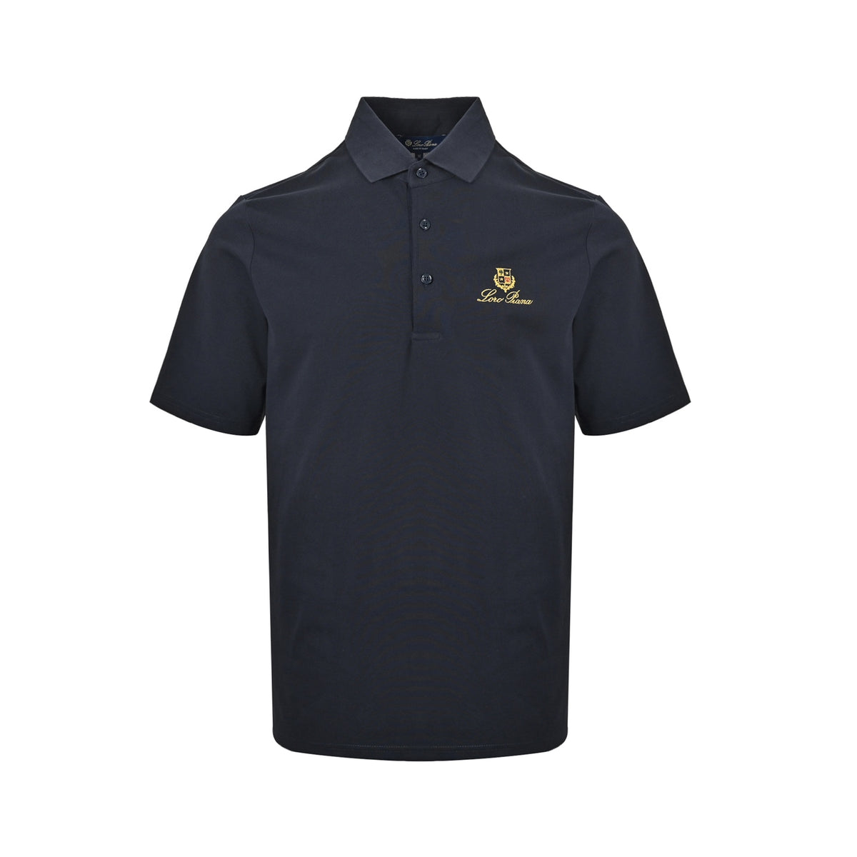 Loro Piana/LP Embroidered Logo Polo Short Sleeve