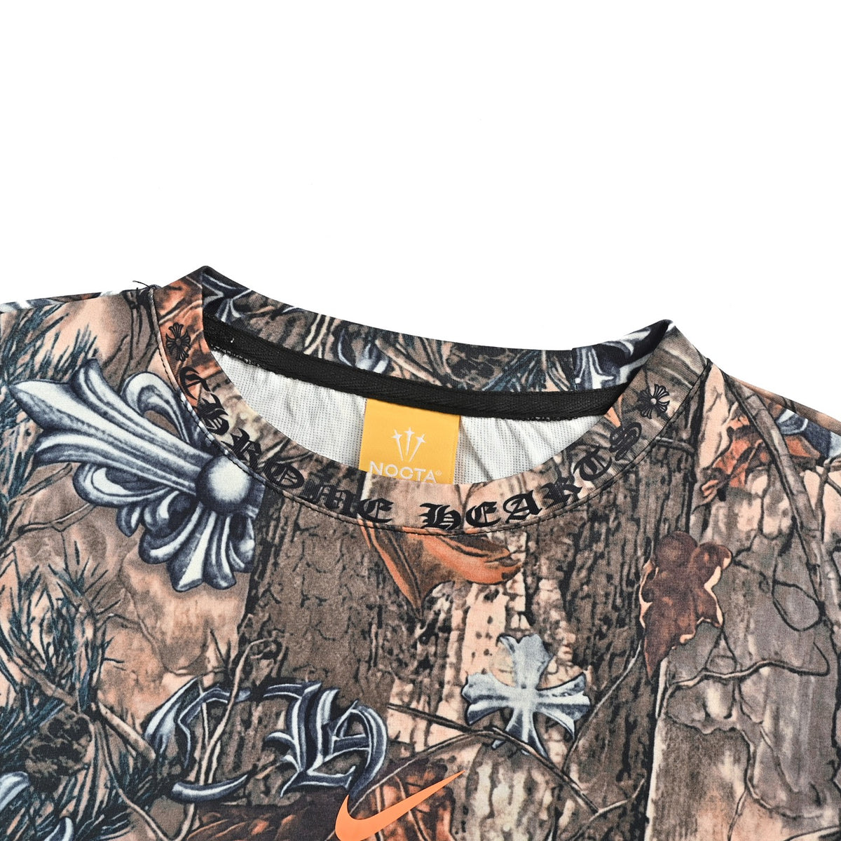 Chrome Hearts x Nike x Nocta three-party collaboration Chrome Hearts Nike all-over printed long sleeves