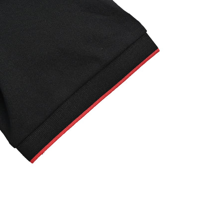 Thom Browne/Thom Brown three-color puppy patch embroidered Polo short sleeves