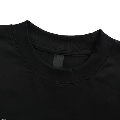 Chrome Hearts/Chrome Heart 26ss Sanskrit letter patch embroidered short sleeves