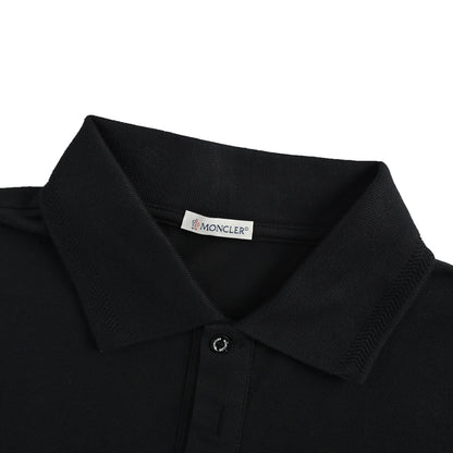 Moncler/Mask Classic Logo Embroidered Polo Short Sleeve