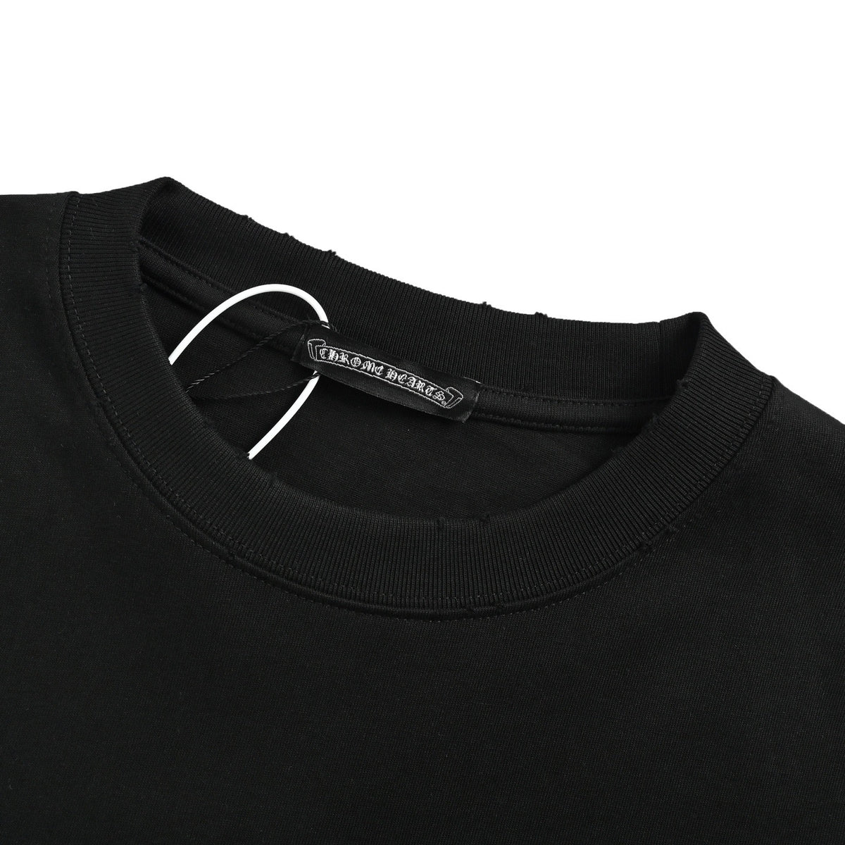 Chrome Hearts/Chrome Heart Heavy Industry Sanskrit Scroll Embroidered Short Sleeves