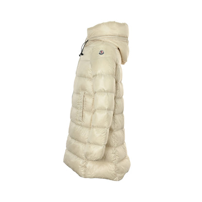 Moncler/Mask Baby Doll Style Women's Mid-Length Hooded Down Jacket