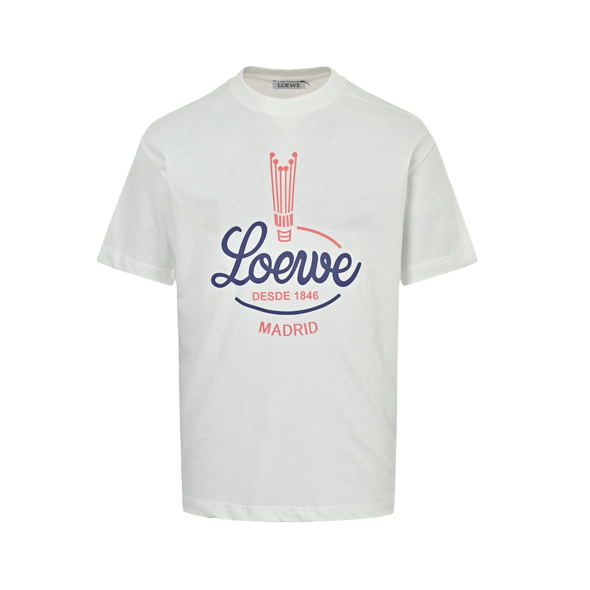 Loewe/Loewei crown print short sleeves