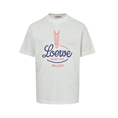 Loewe/Loewei crown print short sleeves