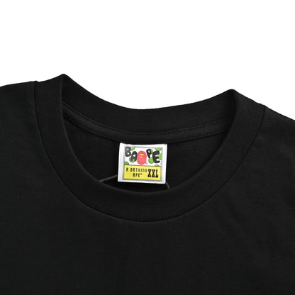 BAPE 26ss reflective letter three ape head camouflage short sleeves