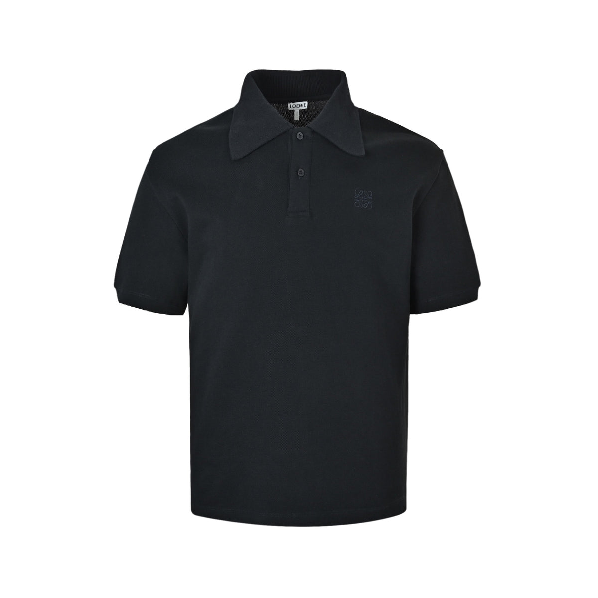 Loewe/Luo Yiwei embroidered logo Polo short sleeves