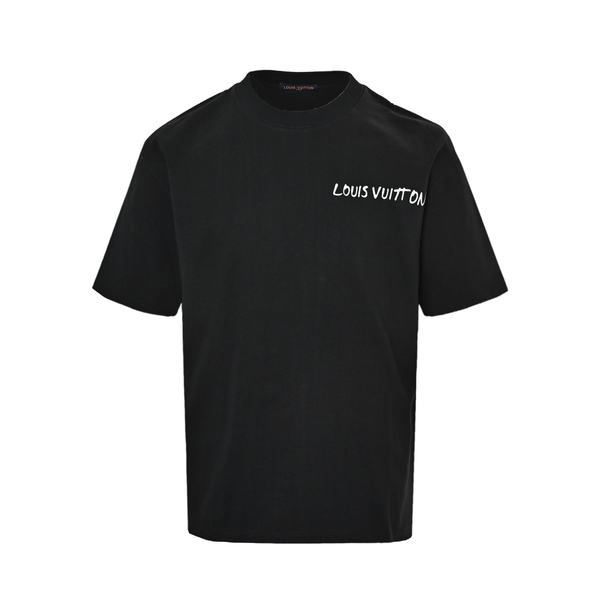 Louis Vuitton short sleeves with slogan printed letters on the chest