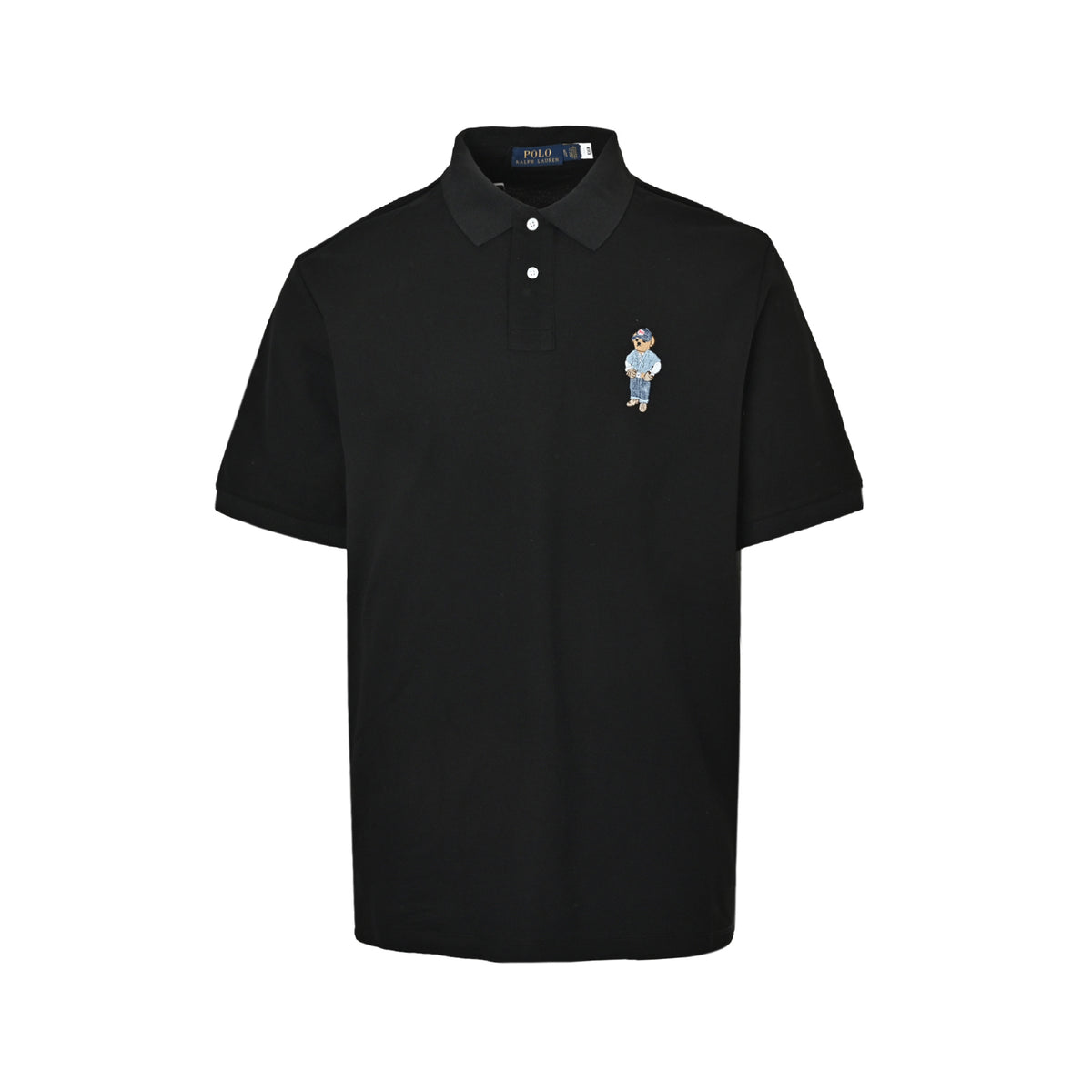 RalphLauren/Ralph Lauren Cartoon Bear Embroidered Polo Short Sleeve