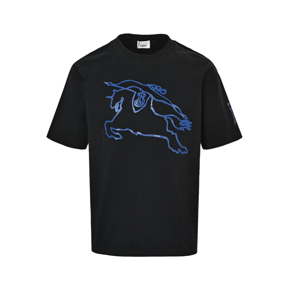 Burberry hollow war horse print short sleeves