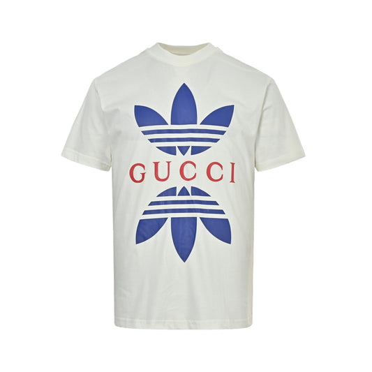 Gucci joint clover print short sleeves