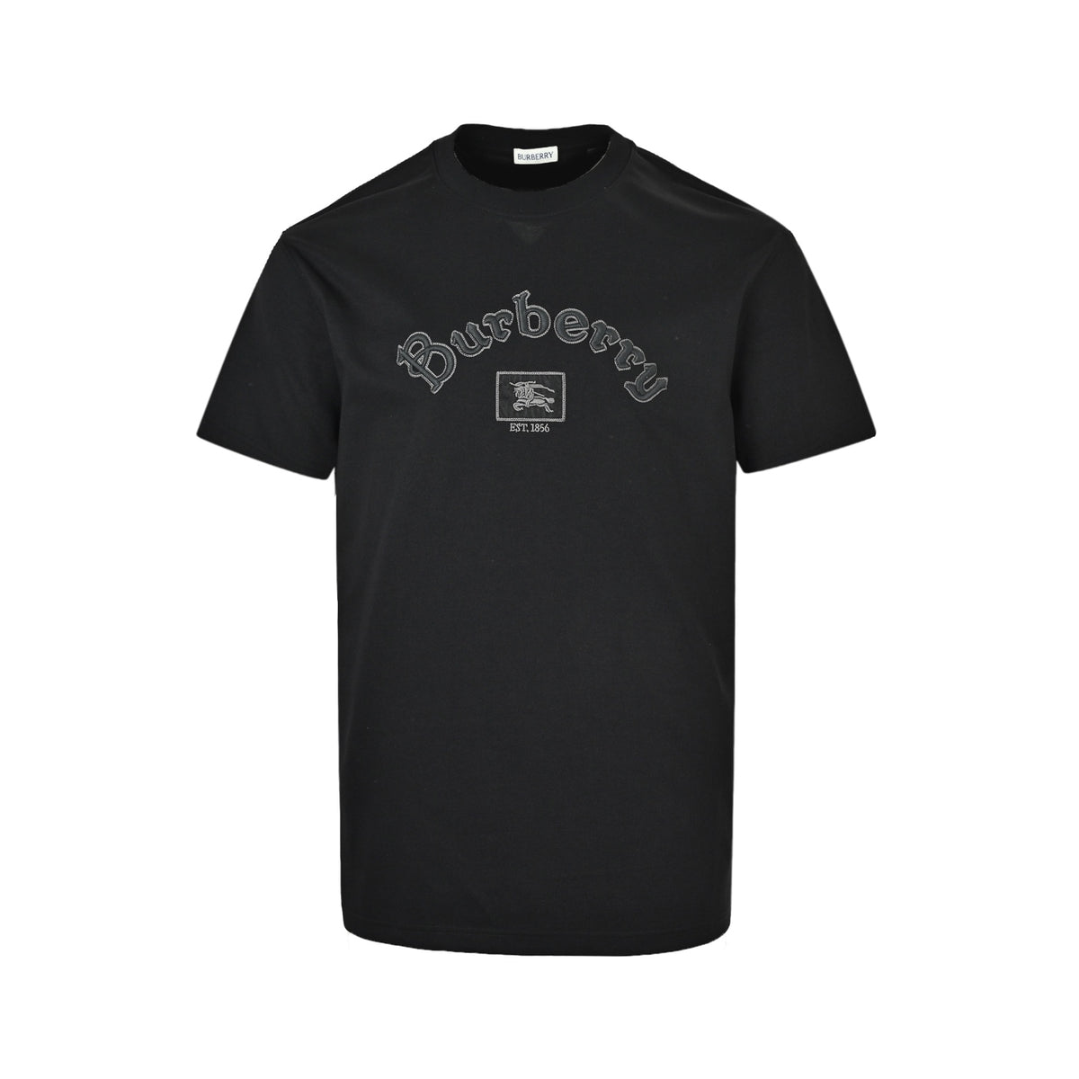Burberry war horse logo letter embroidered short sleeves