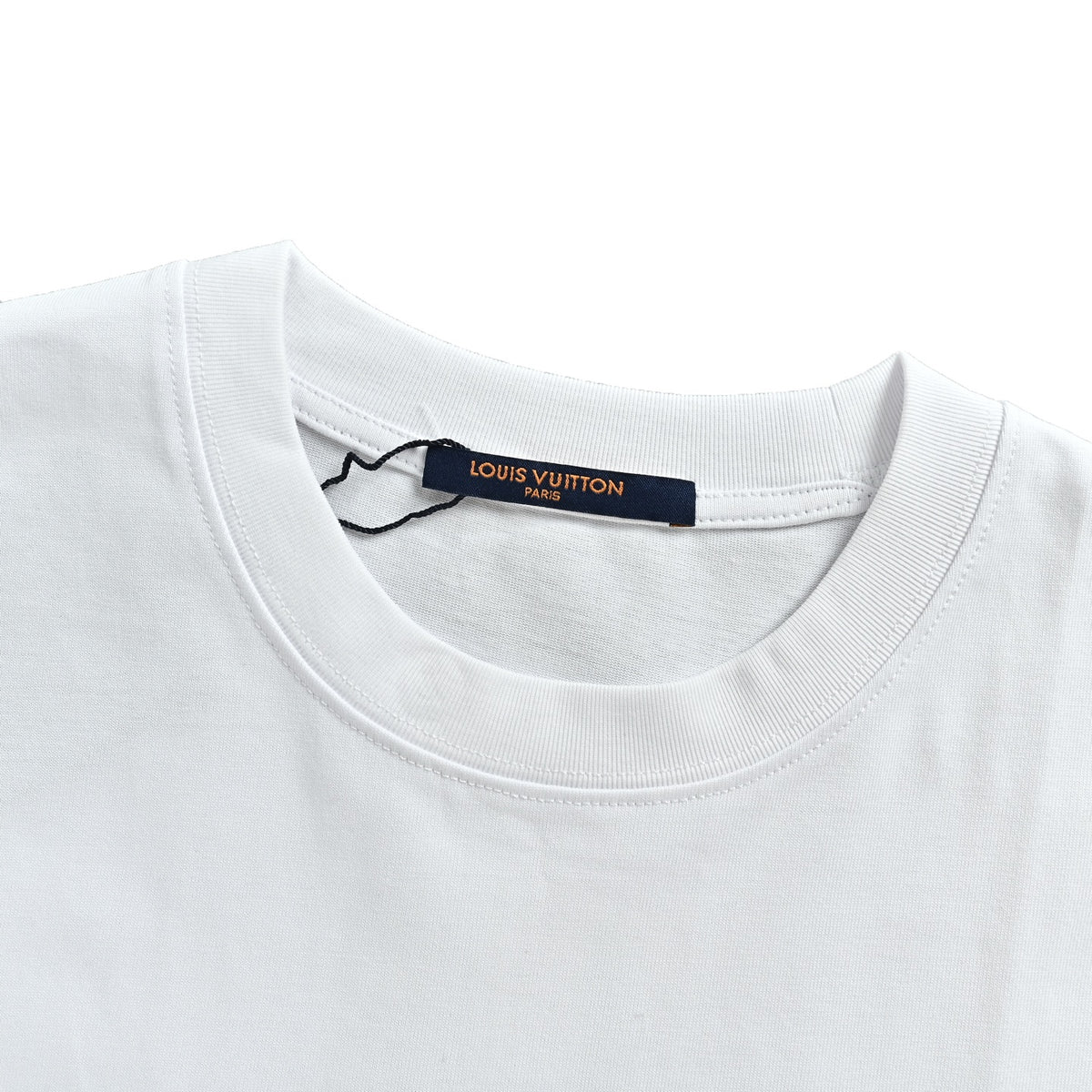 Louis Vuitton Earth letter slogan printed short sleeves